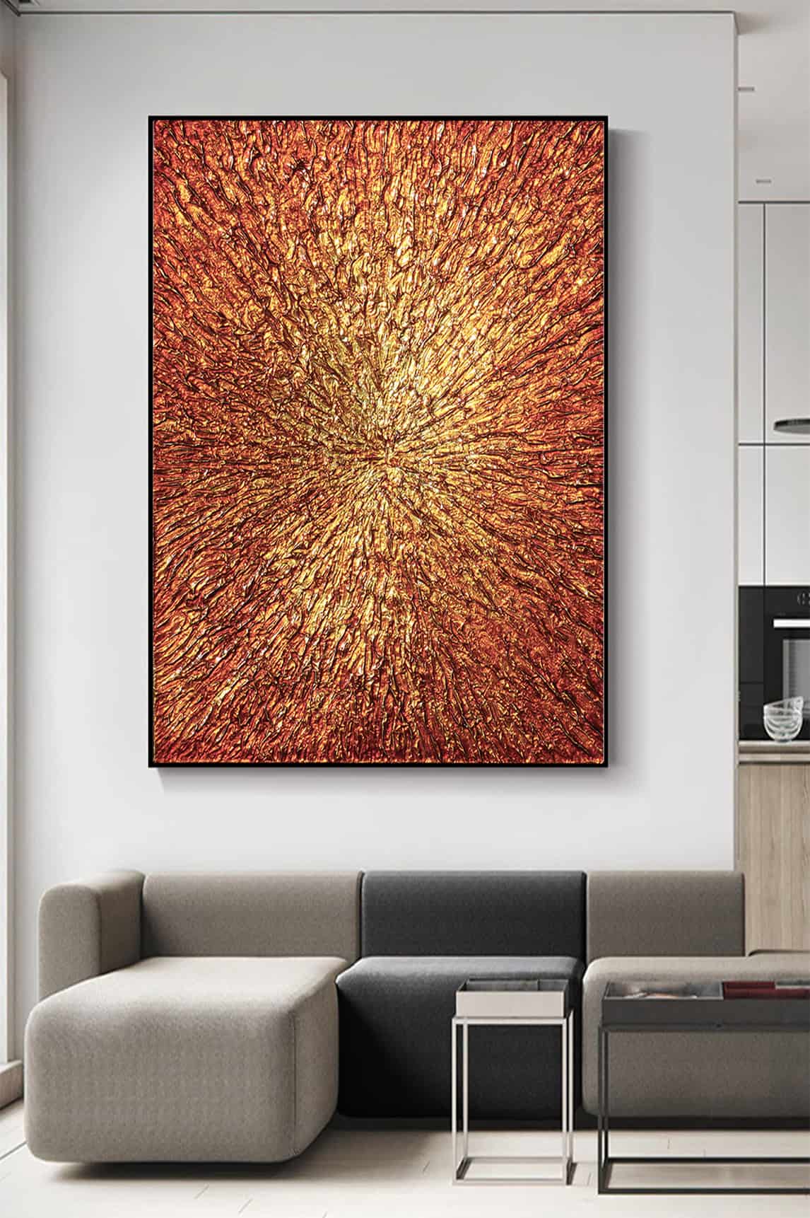 Interior Design Golden Starburst